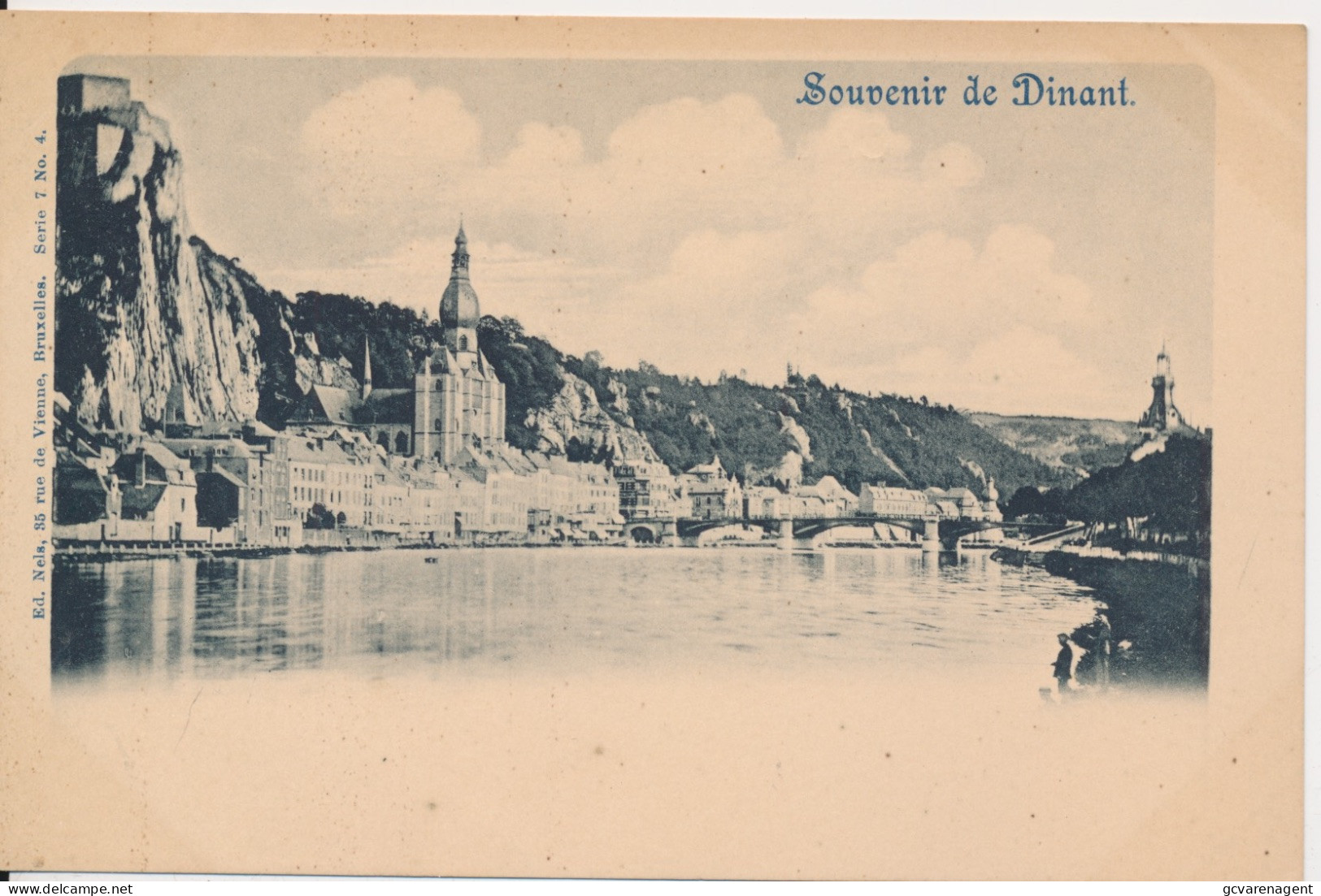 DINANT.    LA CIDADELLE ET L'EGLISE                                   ZIE AFBEELDINGEN - Dinant