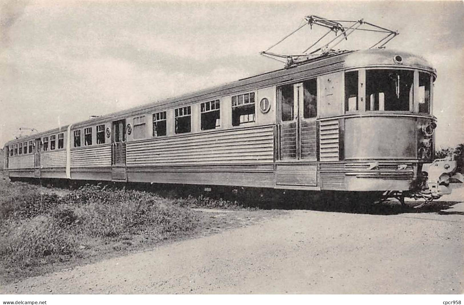 Chemins De Fer - N°85957 - Train - Locomotives De L'Ouest 309 - Elément Indéformable De 2 Automotrices ... - Treinen