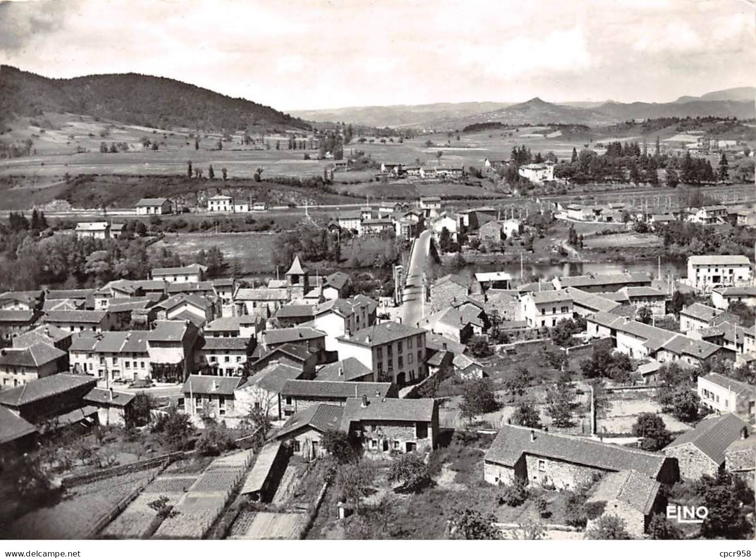 43 - SAN60671 - LAVOUTE SUR LOIRE - Vue D'ensemble - Station Estivale - Route De Vorey - Margerit 14.823 - CPSM 10x15 Cm - Autres & Non Classés