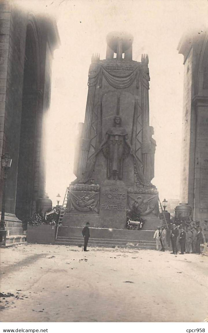 75 - N°85876 - PARIS - Arc De Triomphe - Carte Photo - Triumphbogen