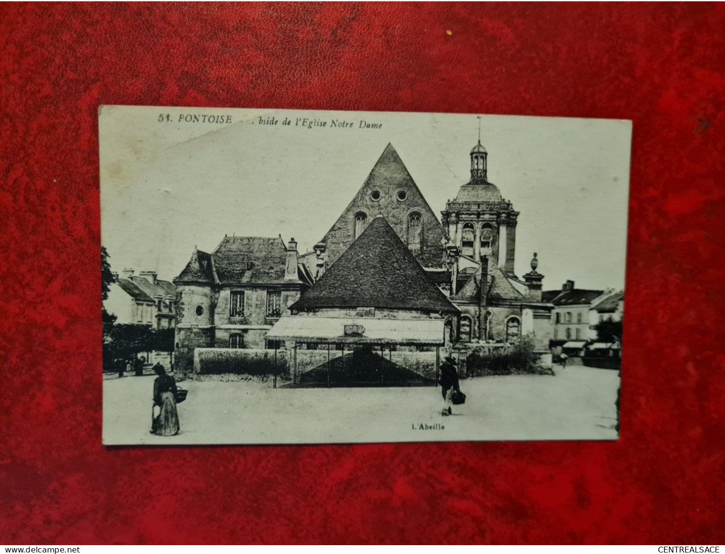 Carte PONTOISE ABSIDE EGLISE NOTRE DAME - Pontoise