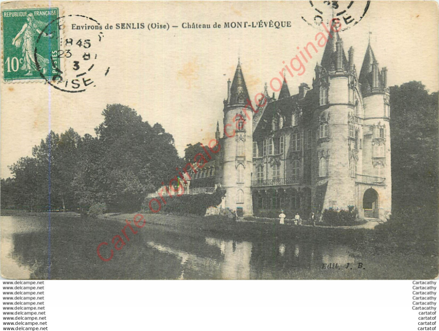 60.  SENLIS .  Château De MONT L'EVEQUE . - Senlis