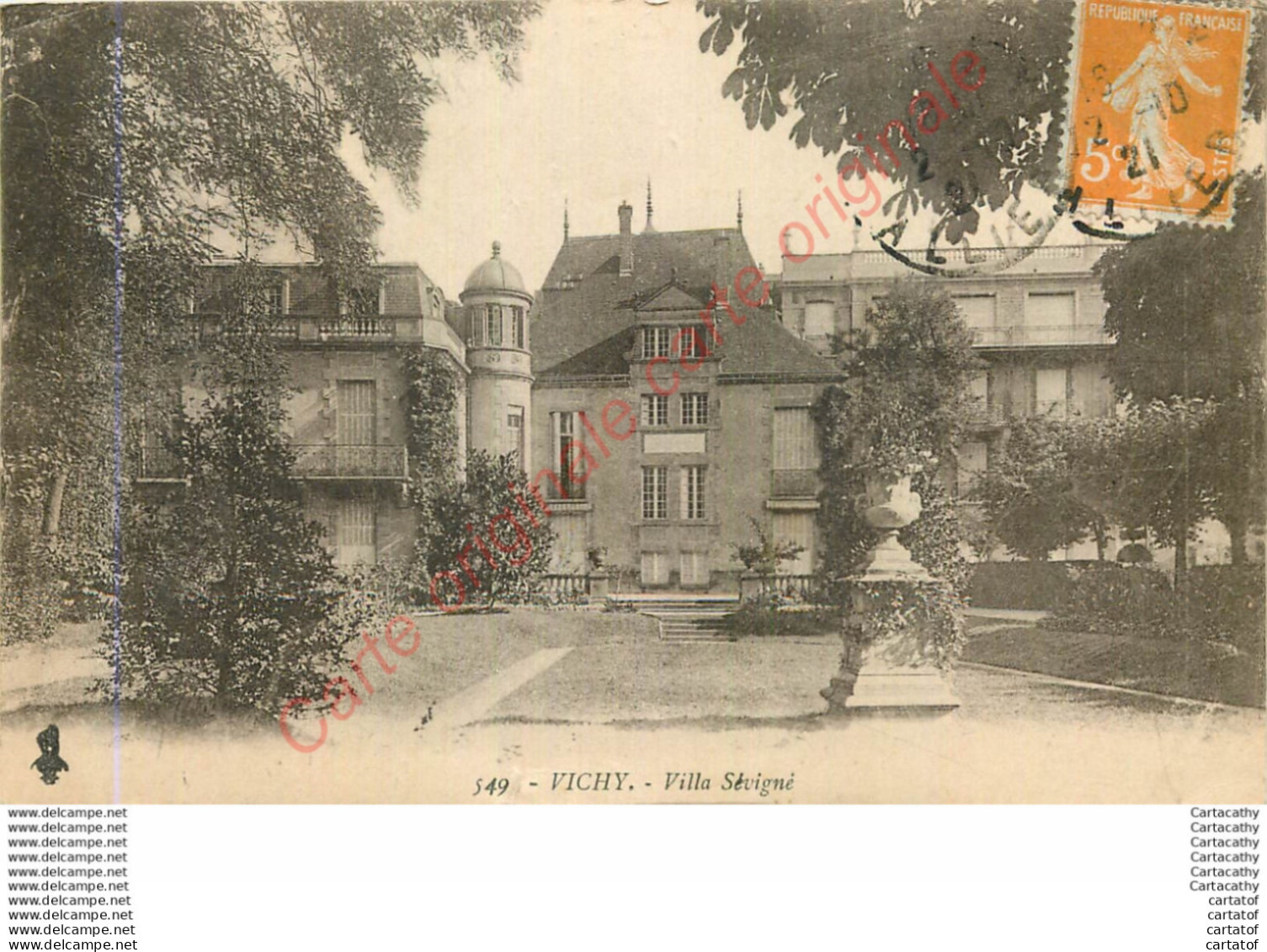 03.  VICHY .  Villa Sévigné . - Vichy