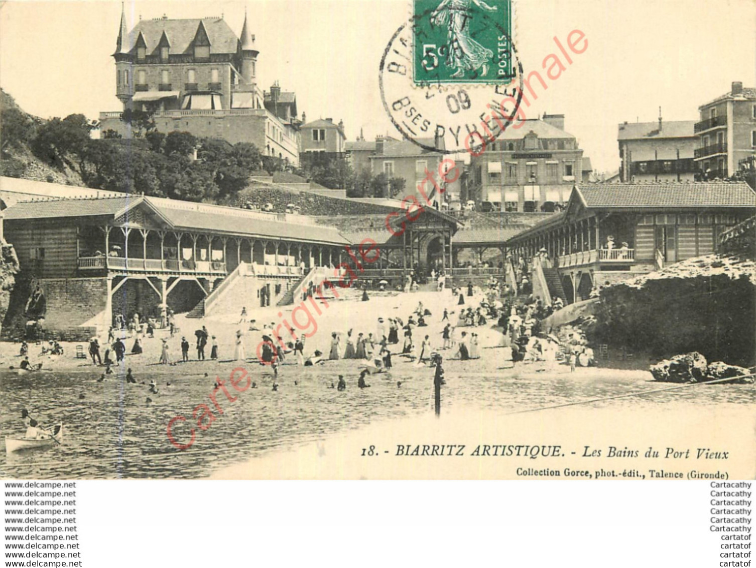 64.  BIARRITZ .  Les Bains Du POrt Vieux . - Otros & Sin Clasificación