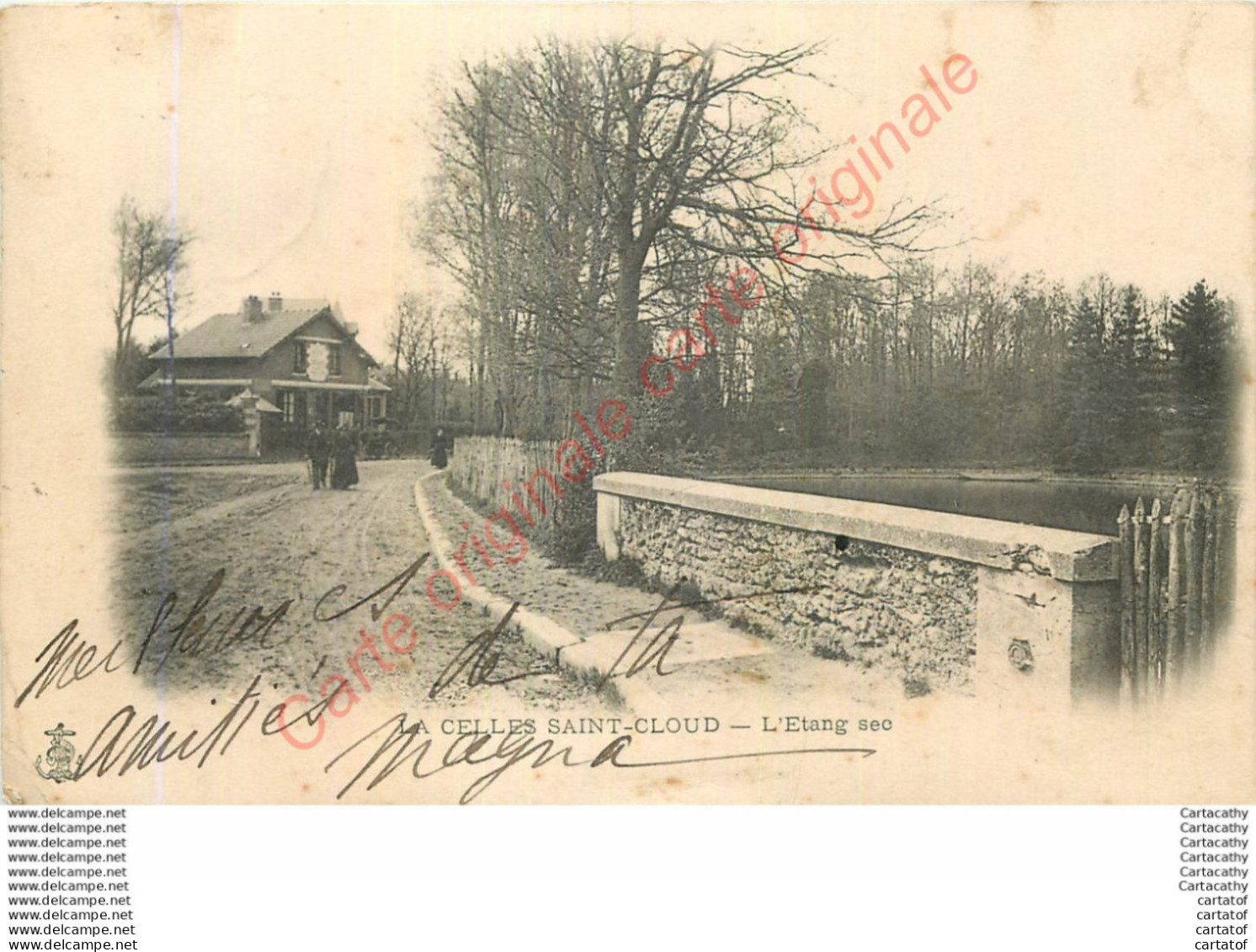 78.  LA CELLES SAINT CLOUD . L'Etang Sec . - La Celle Saint Cloud