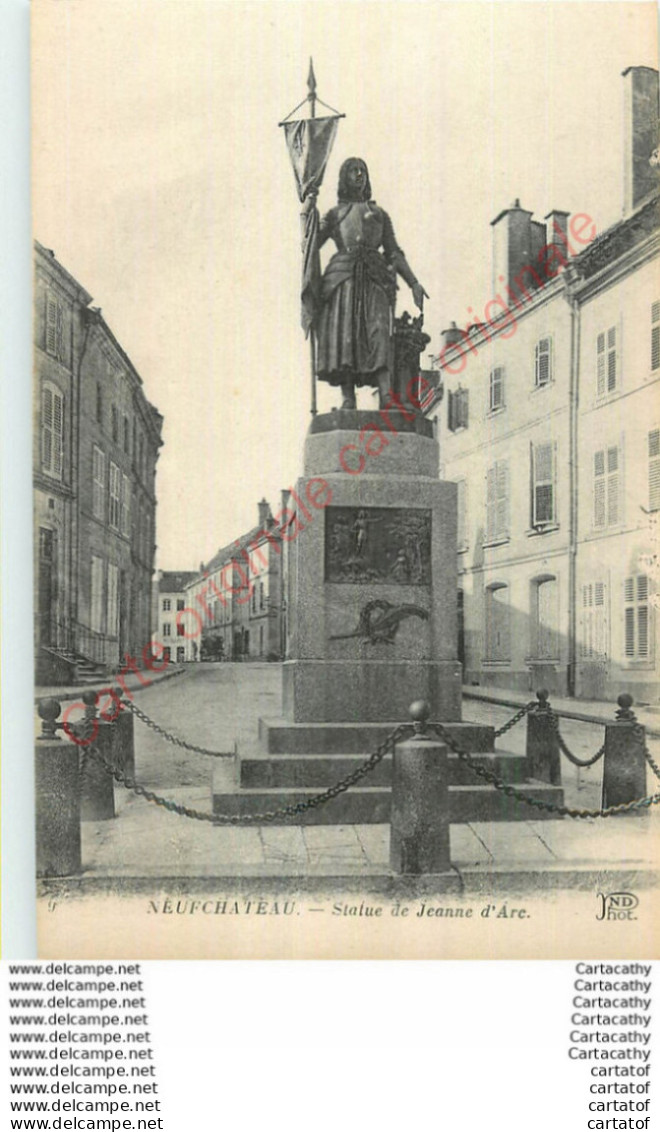 88.  NEUFCHATEAU .  Statue De Jeanne D'Arc . - Neufchateau