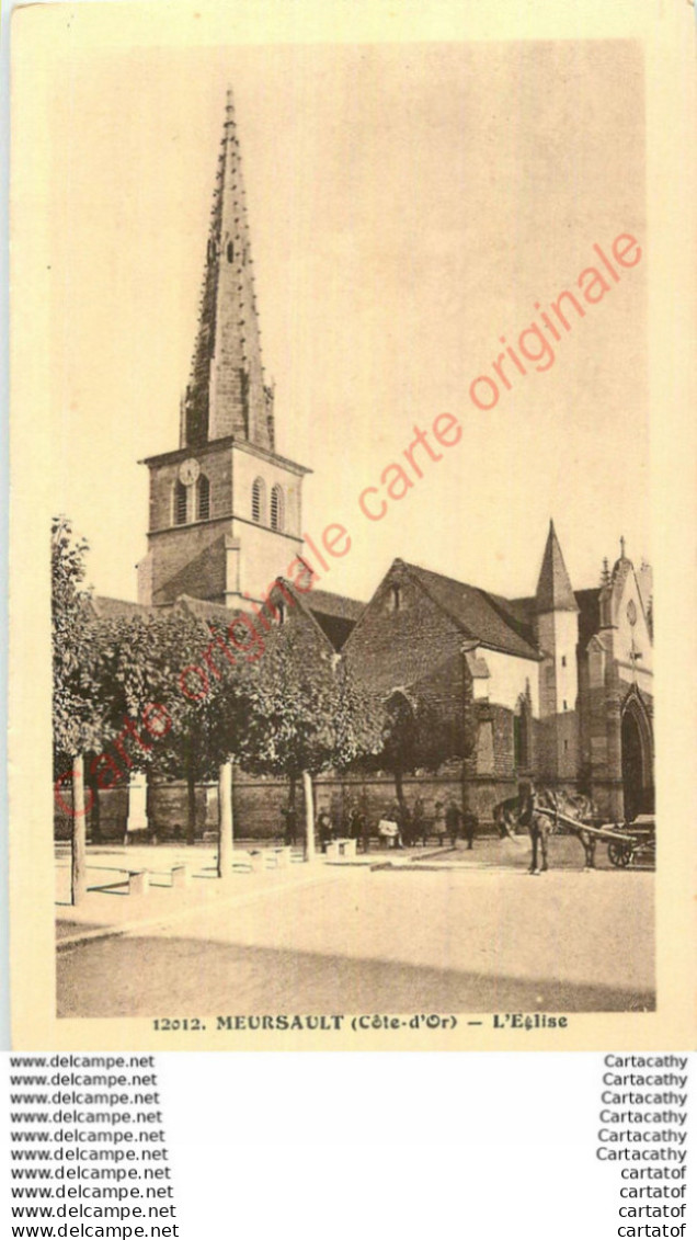 21.  MEURSAULT .  L'Eglise . - Meursault