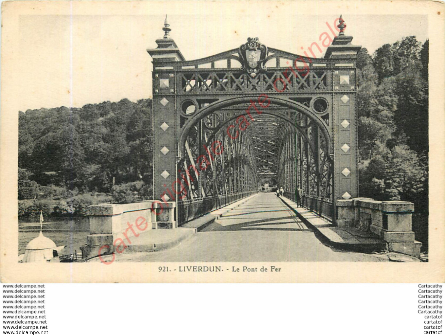 54.  LIVERDUN .  Le POnt De Fer . - Liverdun