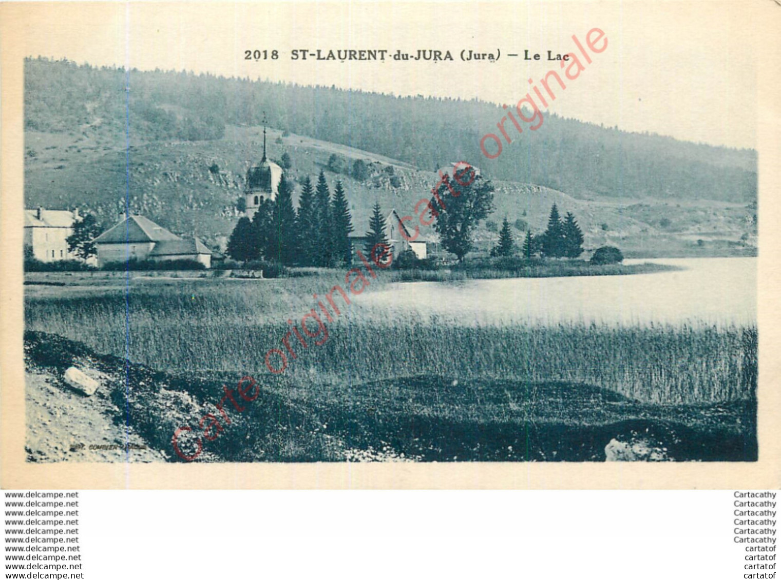 39.  SAINT LAURENT DU JURA .  Le Lac . - Andere & Zonder Classificatie