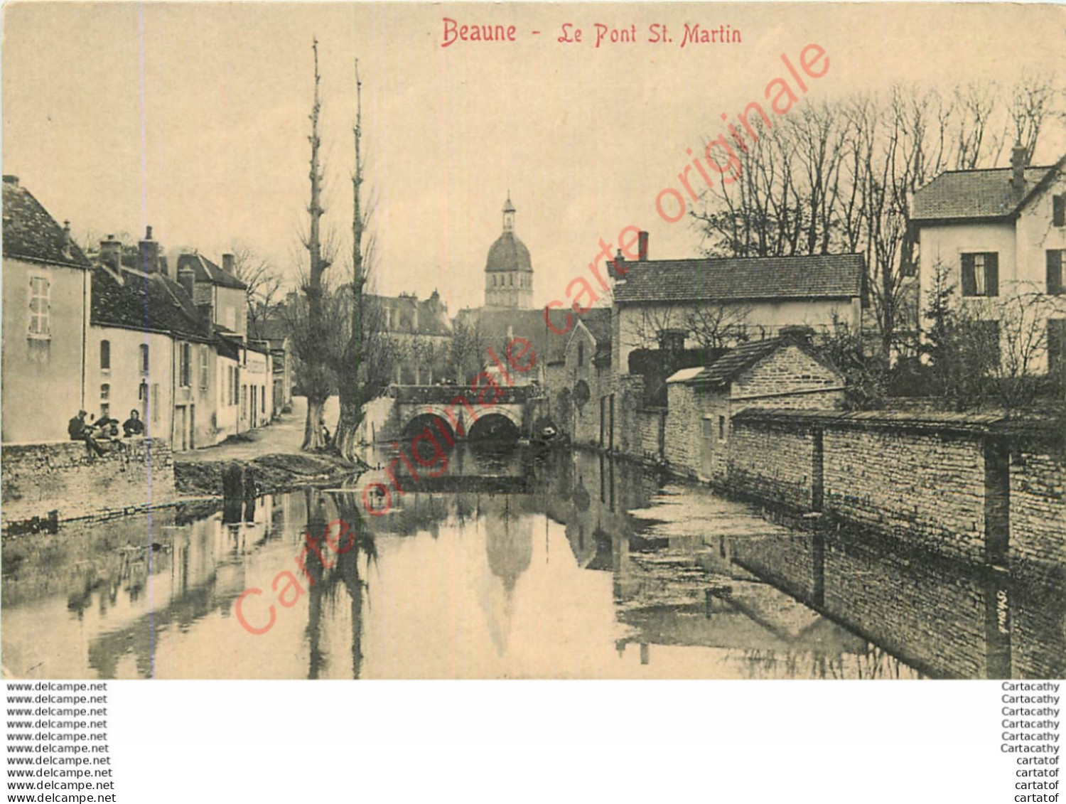 21.  BEAUNE .  Le Pont St-Martin . - Beaune