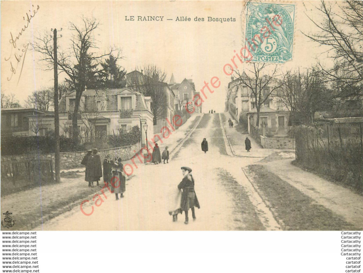 93.  LE RAINCY .  Allée Des Bosquets . - Le Raincy