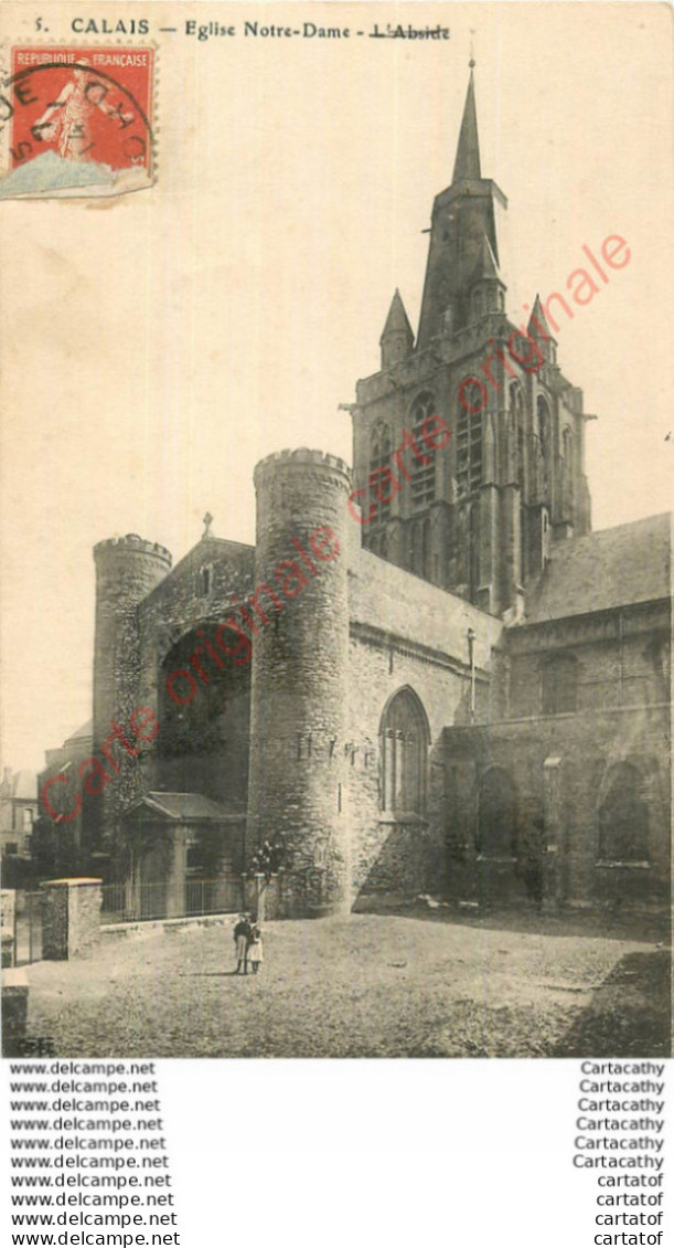 62.  CALAIS .  Eglise Notre Dame . - Calais