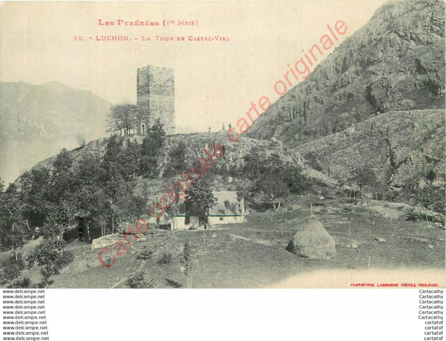 31.  LUCHON .  La Tour De Castel-Viel . - Luchon