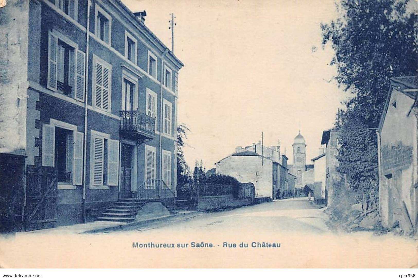 88-AM22630.Monthureux Sur Saône.Rue Du Château - Monthureux Sur Saone
