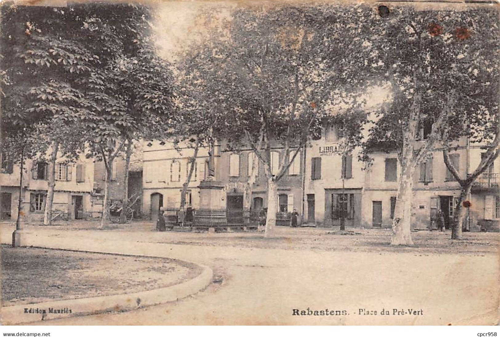 81-AM22532.Rabastens.Place Du Pré Vert - Rabastens