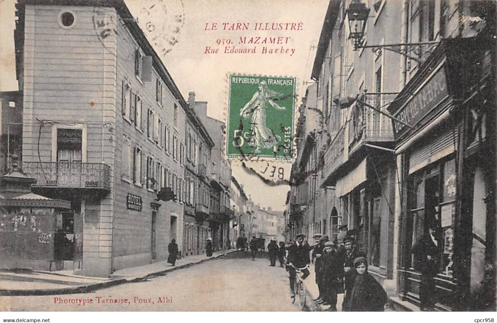 81-AM22520.Mazamet.N°959.Rue Edouard Barbey - Mazamet