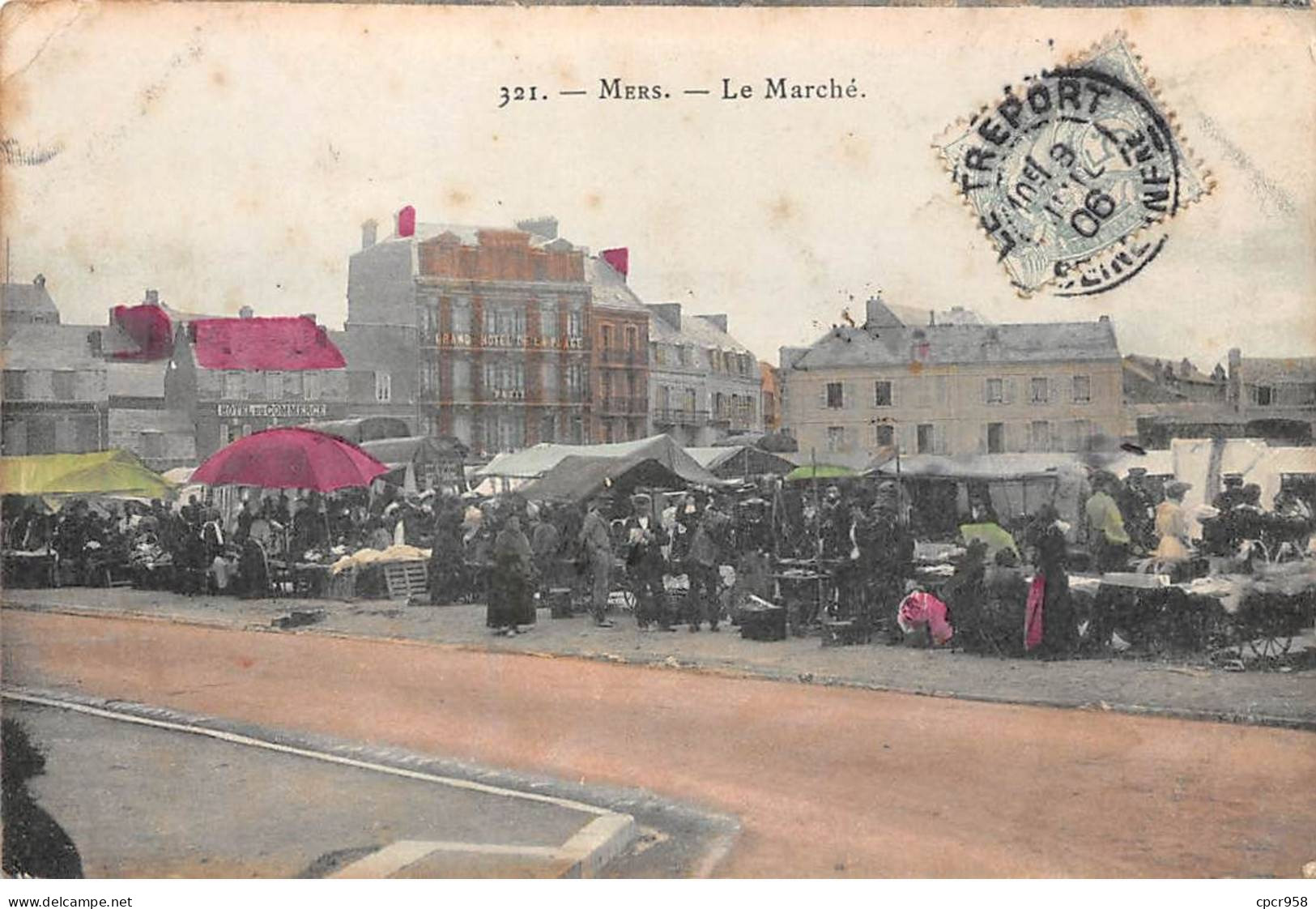 80-AM22509.Mers Les Bains.N°321.Le Marché.Agriculture - Mers Les Bains