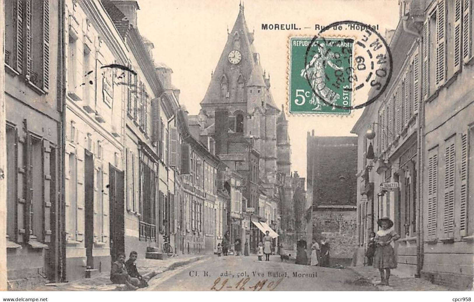 80-AM22496.Moreuil.N°26.Rue De L'hopital - Moreuil