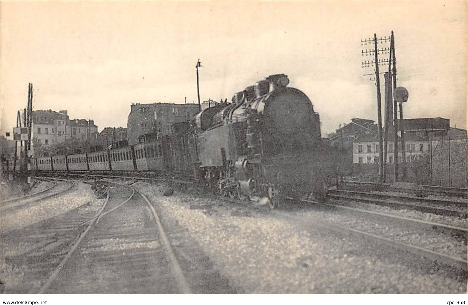 75014 - N°86103 - Région PO-Midi - Un Train De L'ancienne Ligne De Paris à Sceaux Et Limours Quittant La Gare De Denfert - District 14