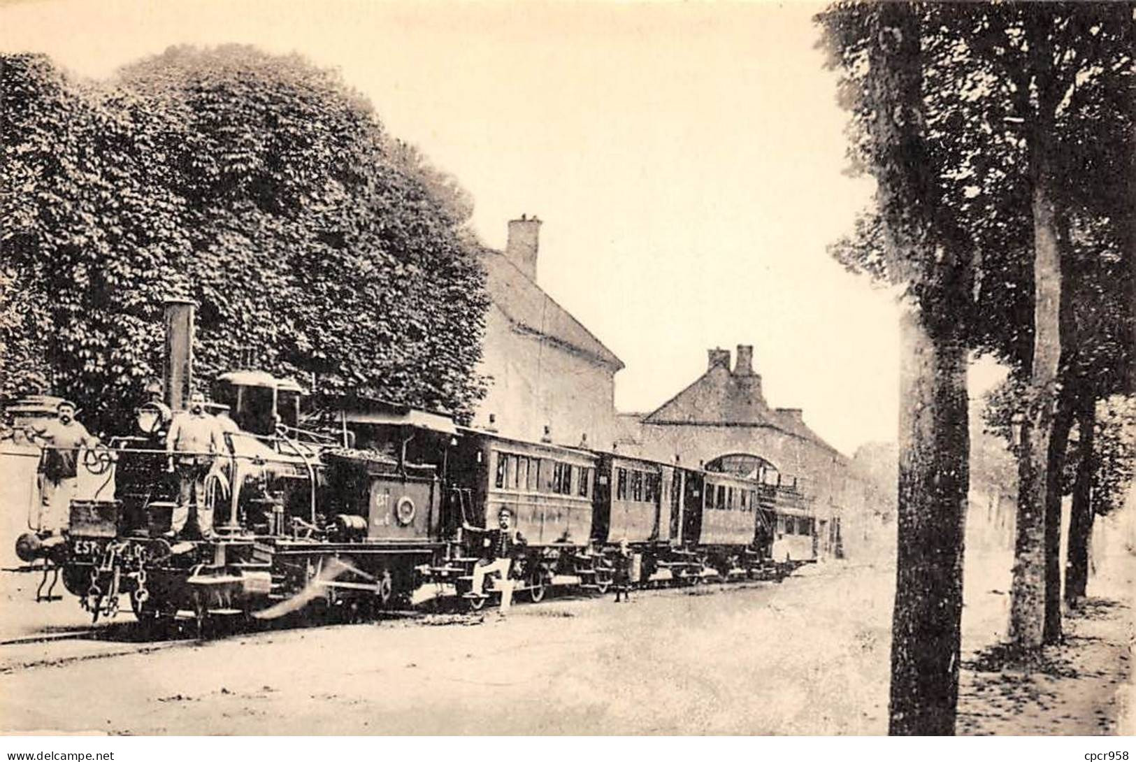 93 - N°86129 - Région De L'Est 93 - Le Train De Bondy à LIVRY GARGAN Vers 1900 - Livry Gargan