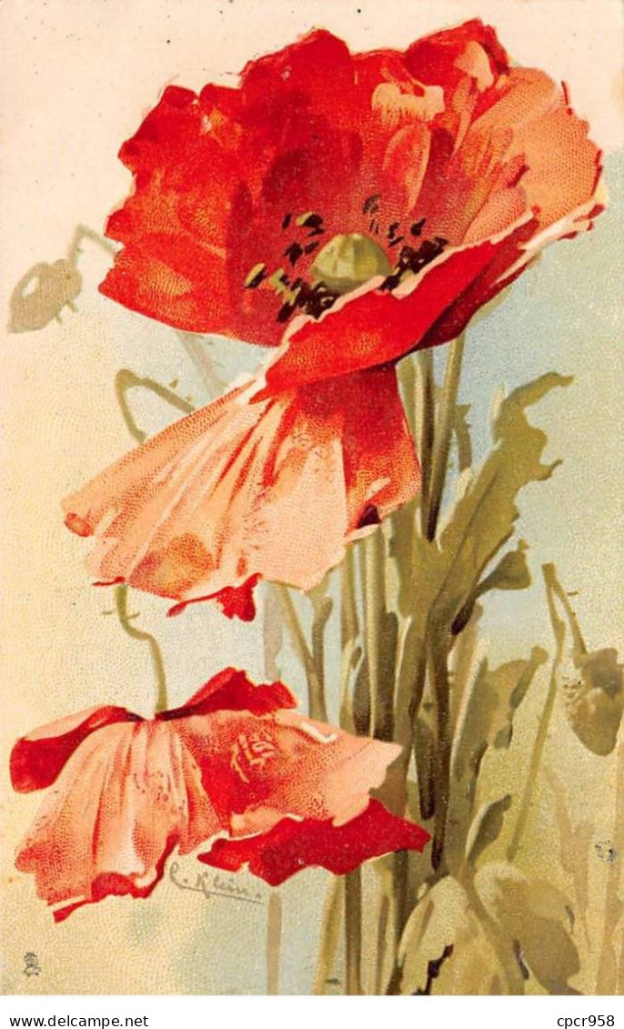 Illustrateur - N°86149 - C. Klein - Coquelicots - Klein, Catharina