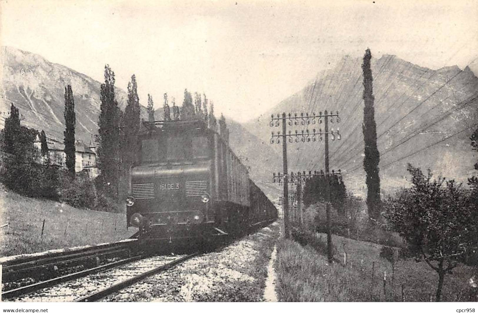 73 - N°86100 - Région Du Sud-Est (ex PLM) 4 - Ligne De Culoz à Modane. Un Train électrique - Sonstige & Ohne Zuordnung