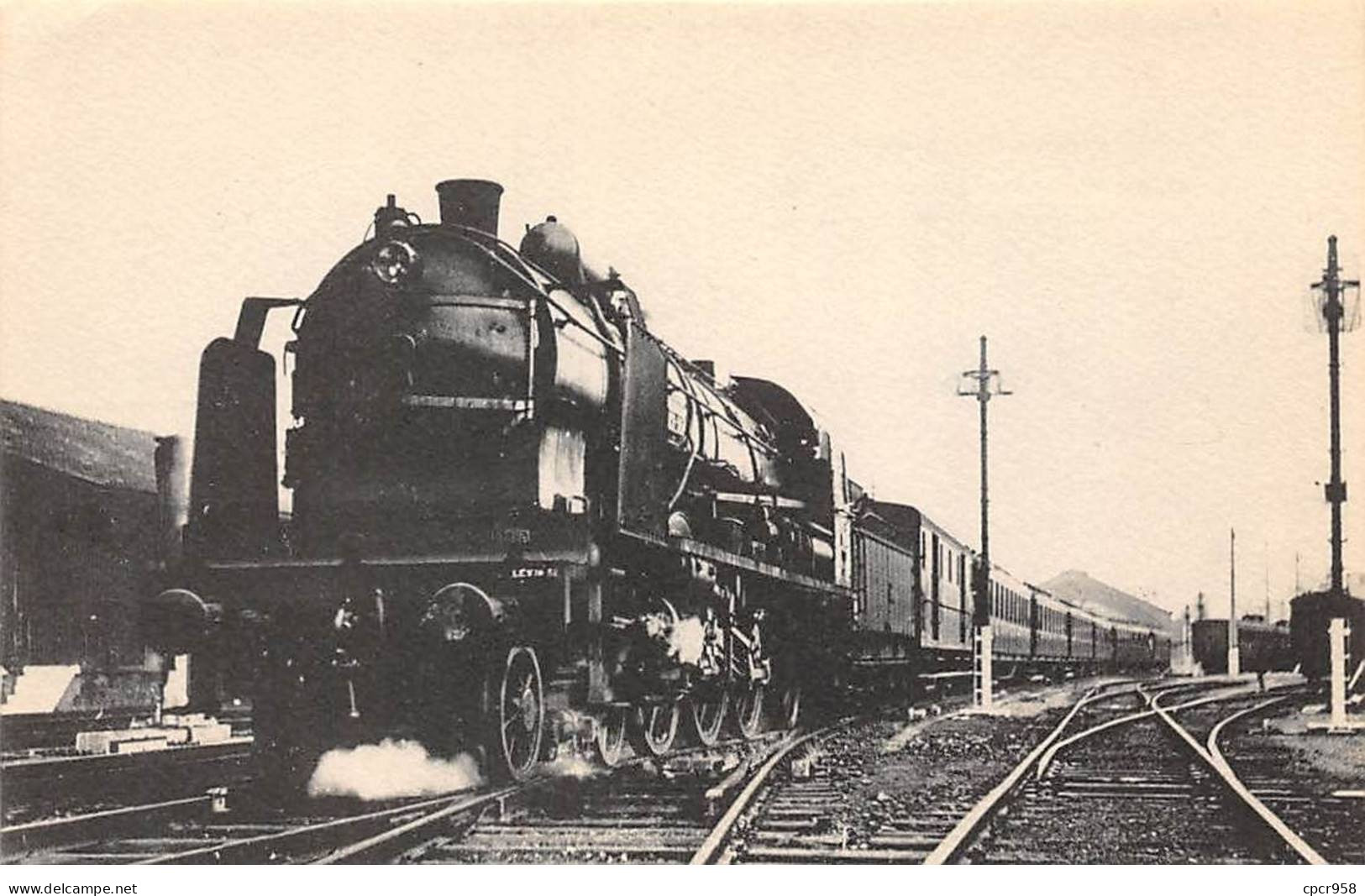 76 - N°86108 - Réseau De L'Etat 68 - Le Rapide Du Havre à Paris Démarrant De La Gare Du Havre - Machine Pacific - Non Classés