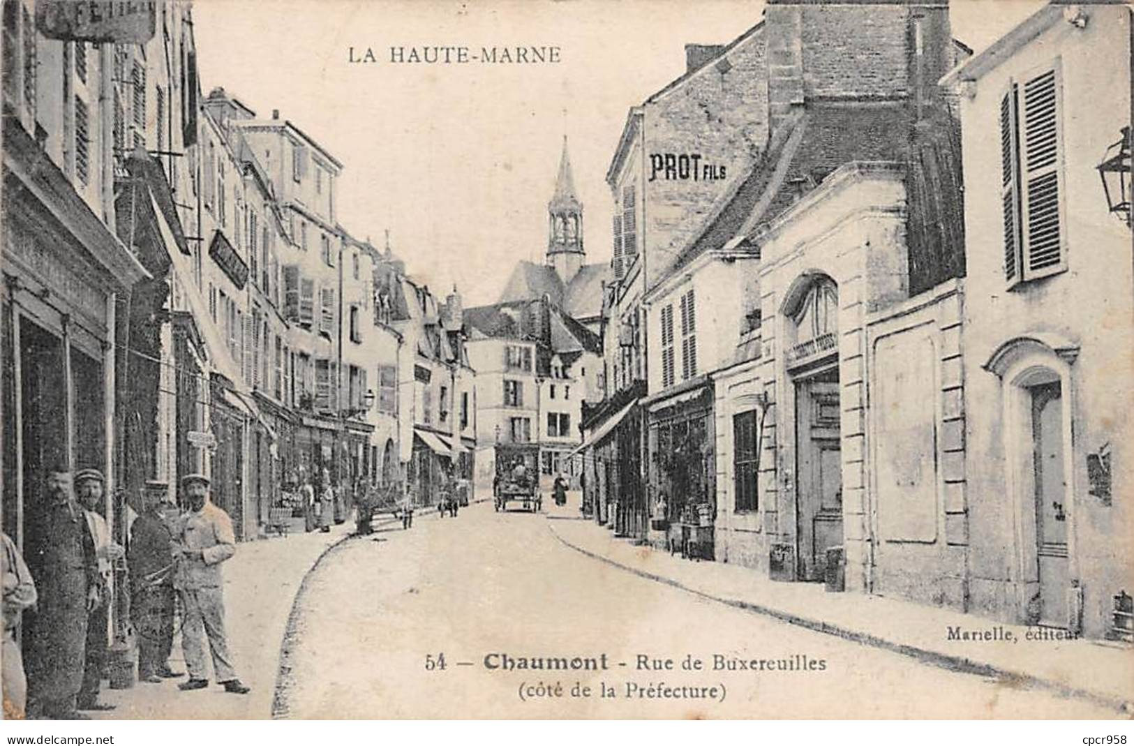 52-AM22348.Chaumont.N°54.Rue De Buxereuilles - Chaumont