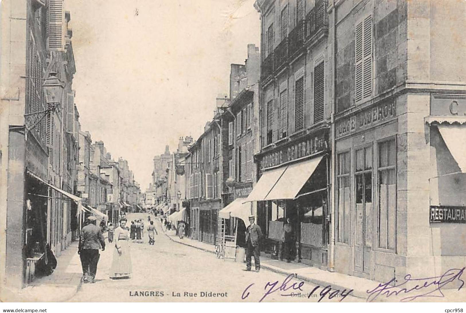 52-AM22314.Langres.Rue Diderot - Langres