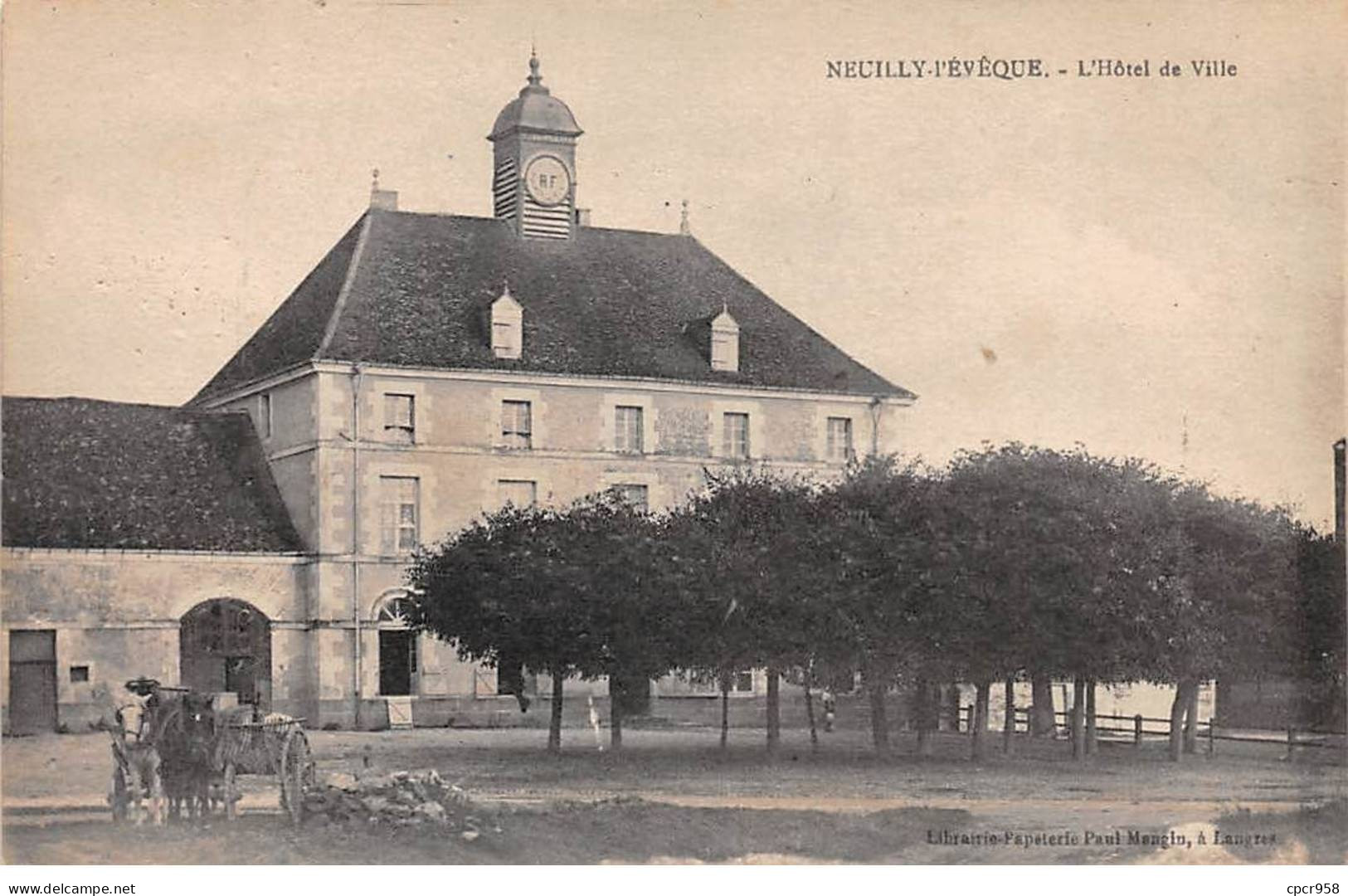 52-AM22295.Neuilly L'évêque.Hôtel De Ville - Neuilly L'Eveque