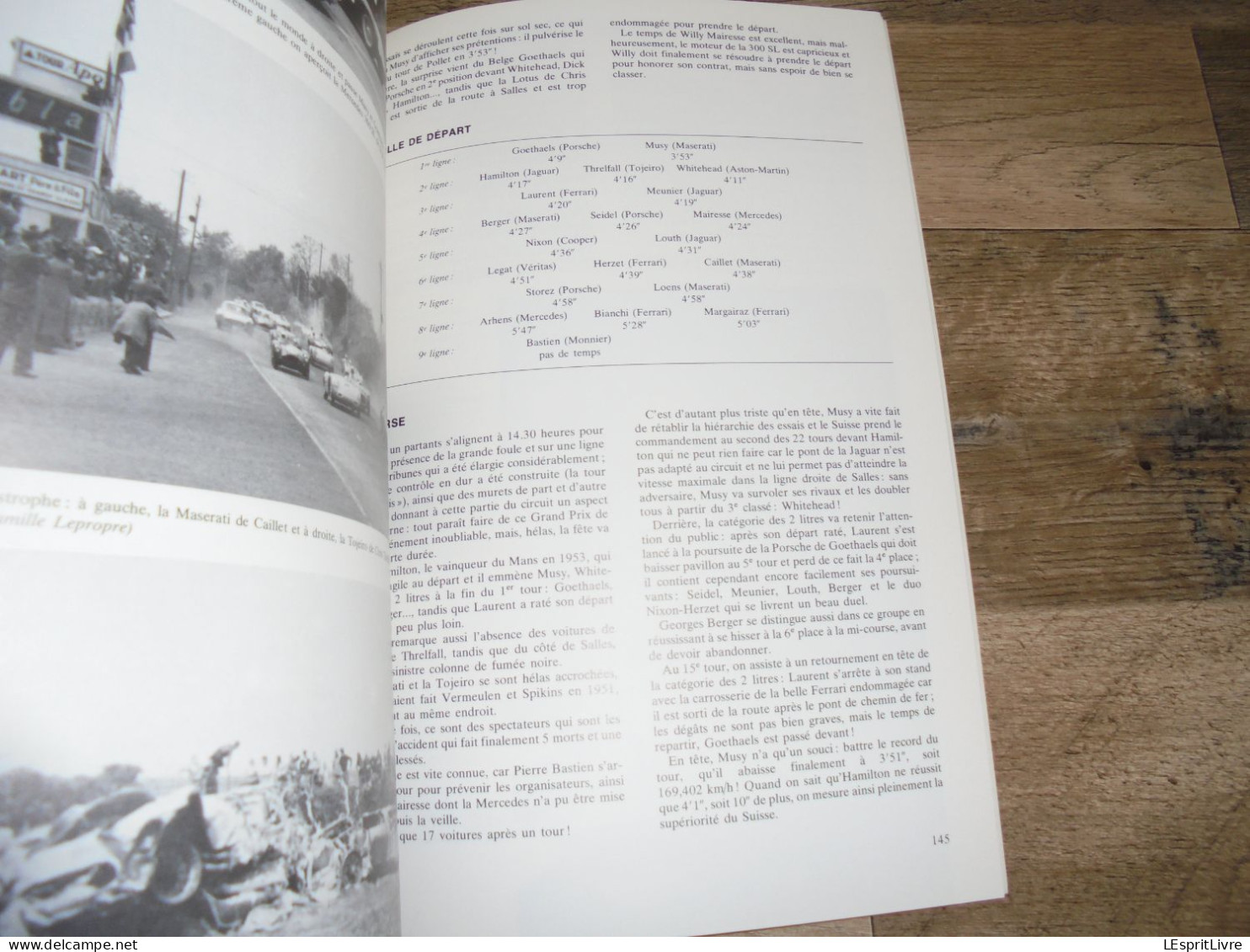 LE GRAND PRIX DES FRONTIERES A CHIMAY Tome 1 1926 à 1959 Biaumet Epuisé Régionalisme Hainaut Course Automobile Auto Car