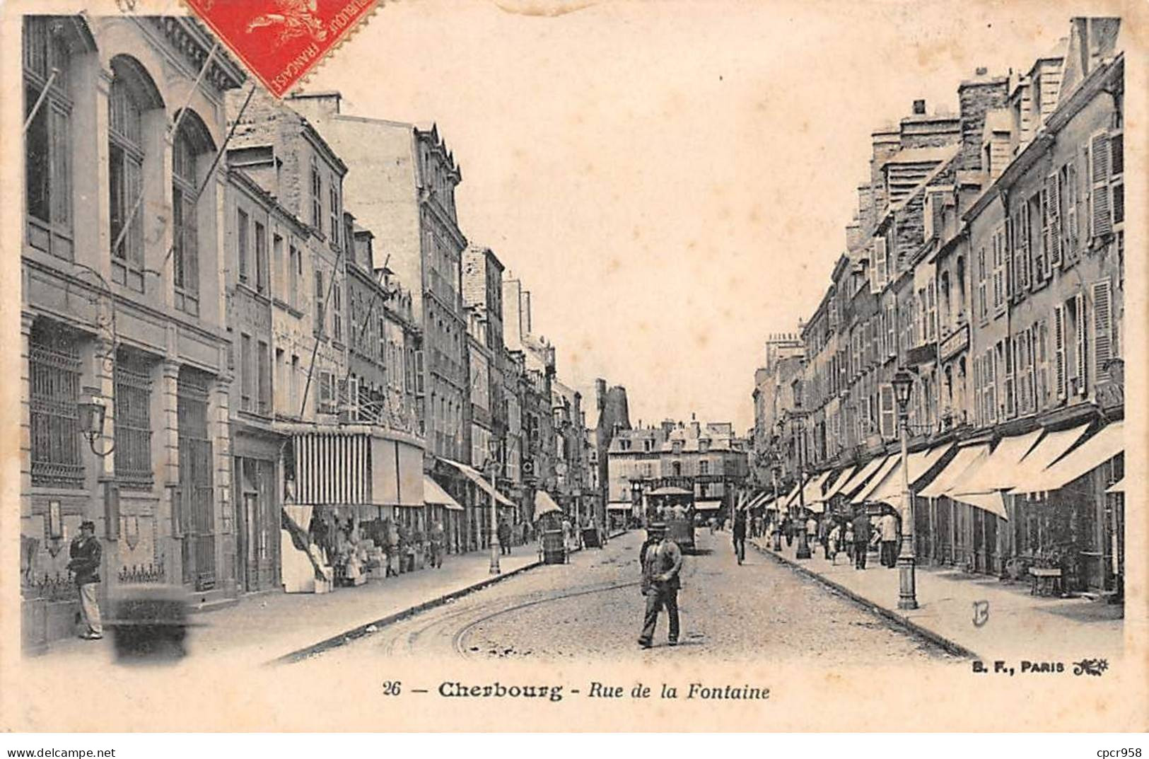 50-AM22151.Cherbourg.N°26.Rue De La Fontaine - Cherbourg