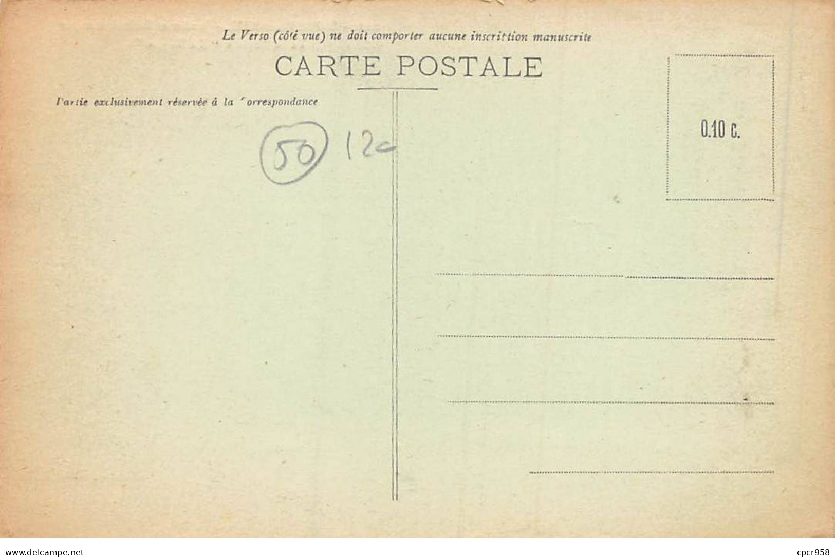 50-AM22144.Saint Pair Sur Mer.N°212.Jardin Et Salle à Manger De La Société "La Vague" - Saint Pair Sur Mer