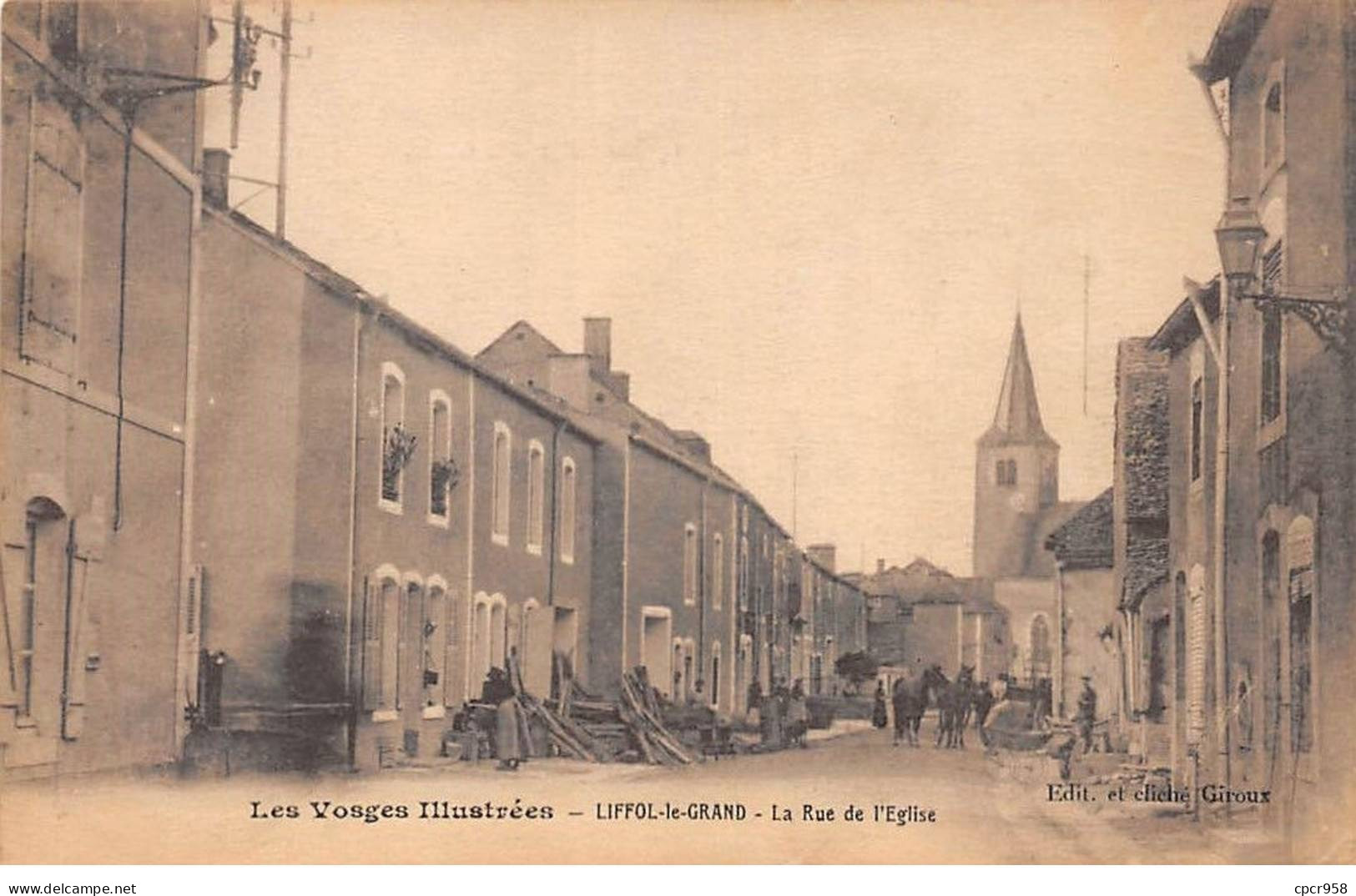 88-AM22640.Liffol Le Grand.Rue De L'église - Liffol Le Grand