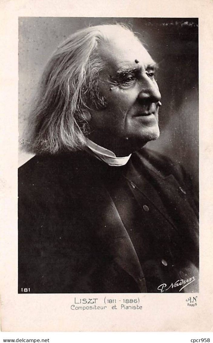 Musique - N°86796 - Musicien - Liszt (1811-1886) - Compositeur Et Pianiste - Musique Et Musiciens