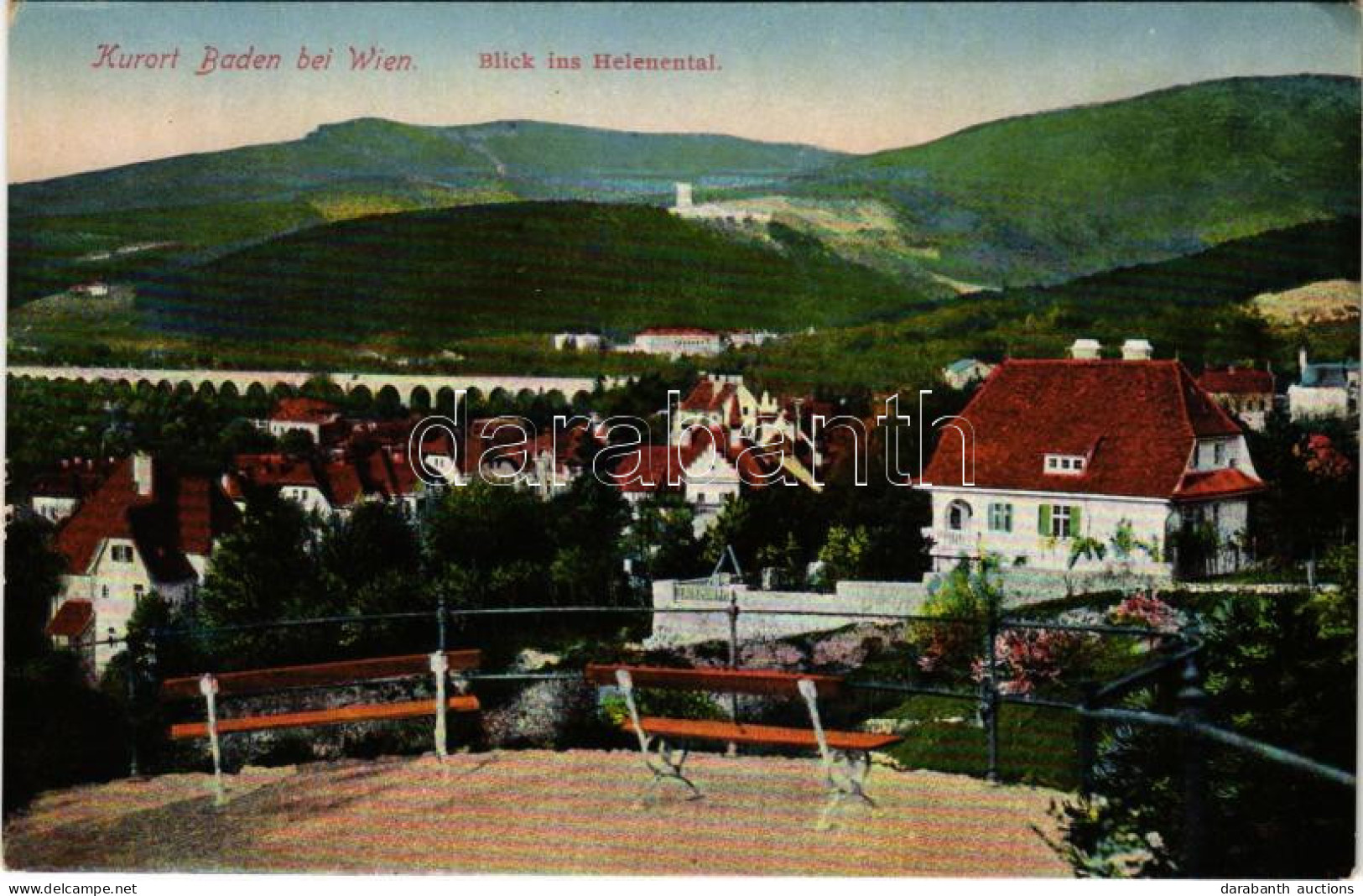 ** T2/T3 Baden Bei Wien, Blick Ins Helenental (EK) - Ohne Zuordnung