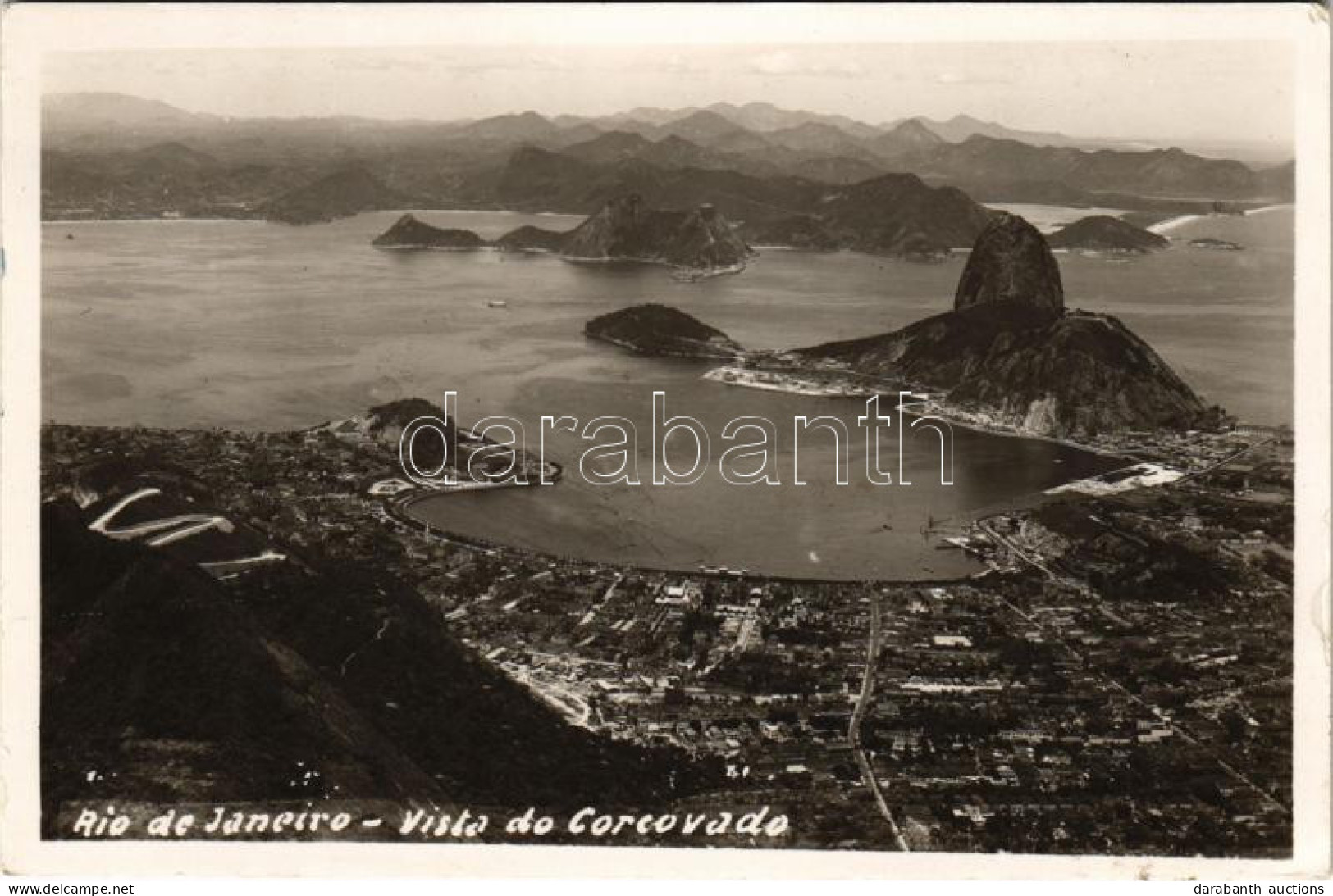 T2 1933 Rio De Janeiro, Vista Do Corcovado. Photo - Unclassified