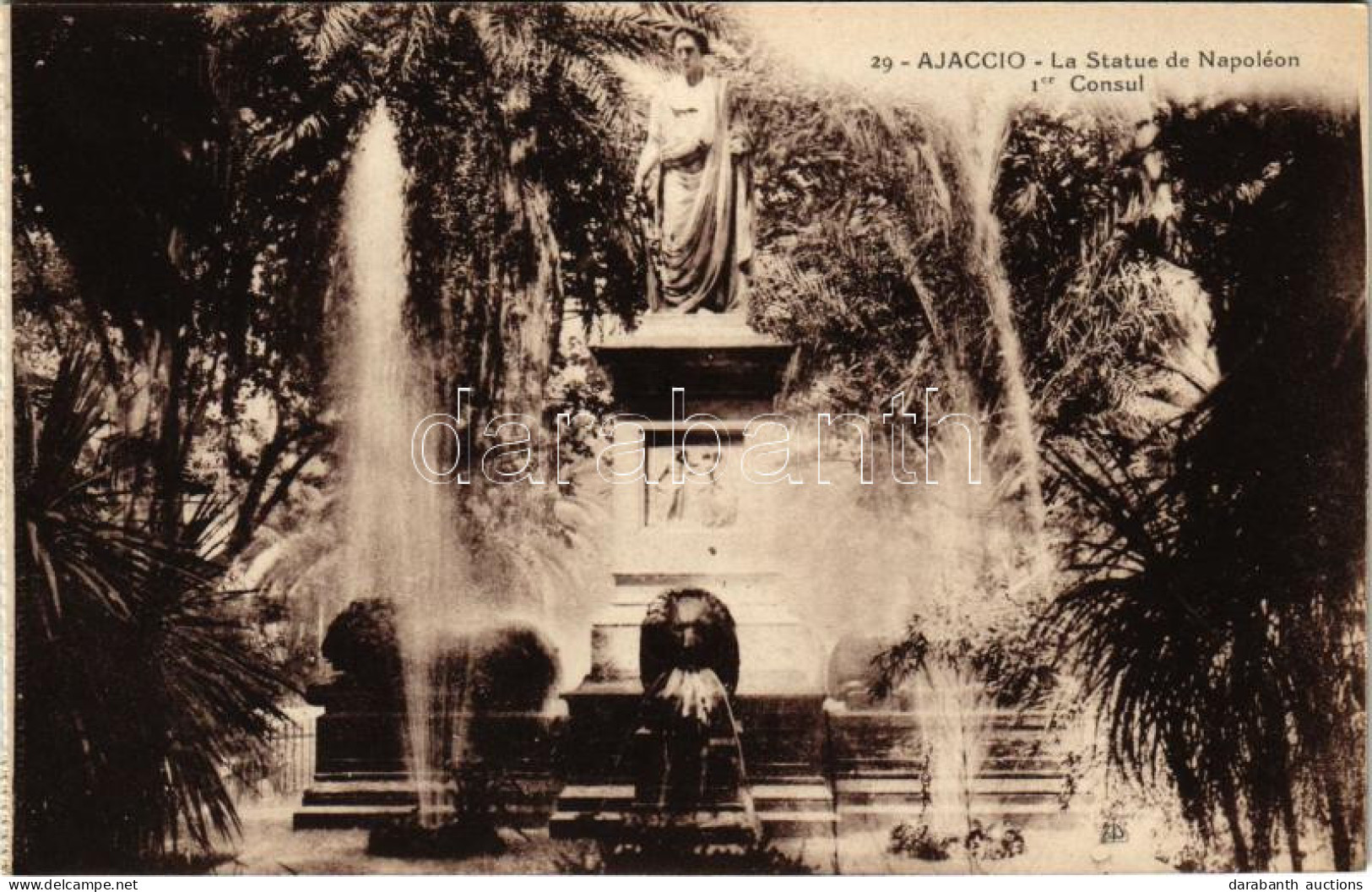 ** T2/T3 Ajaccio, La Statue De Napoléon 1er Consul - Unclassified