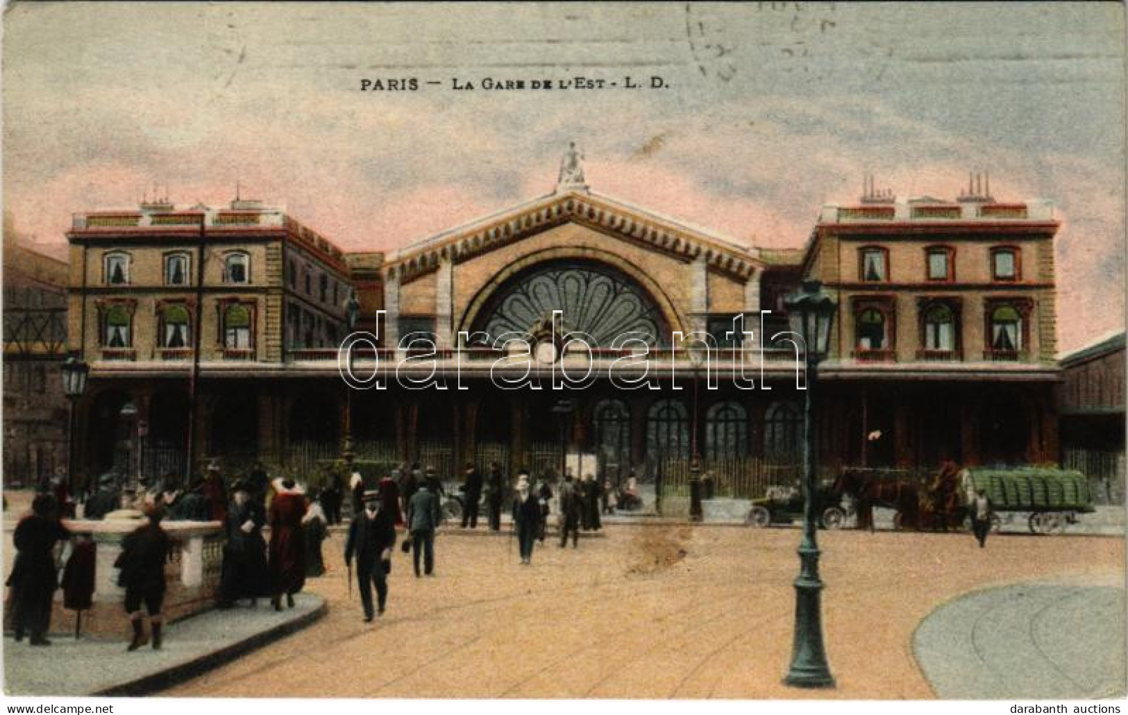 T2/T3 Paris, La Gare De L'Est - L. D. / East Railway Station - Non Classés