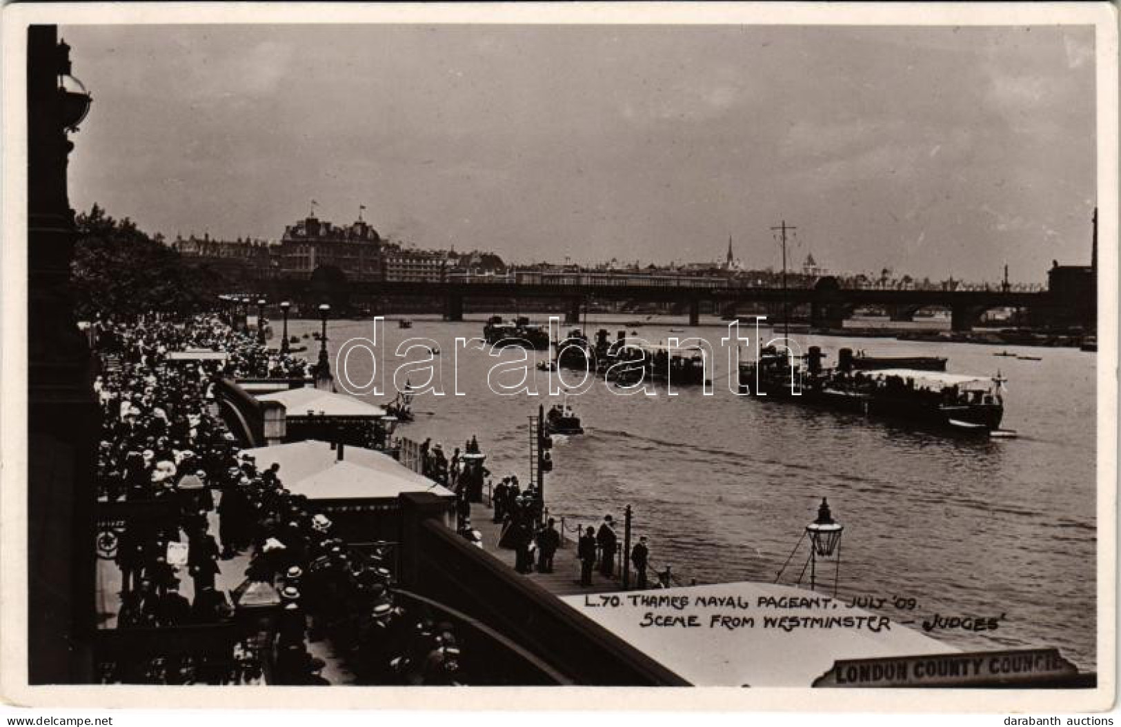 ** T2 London, Thames Naval Pageant, July '09. Scene From Westminster - Non Classés