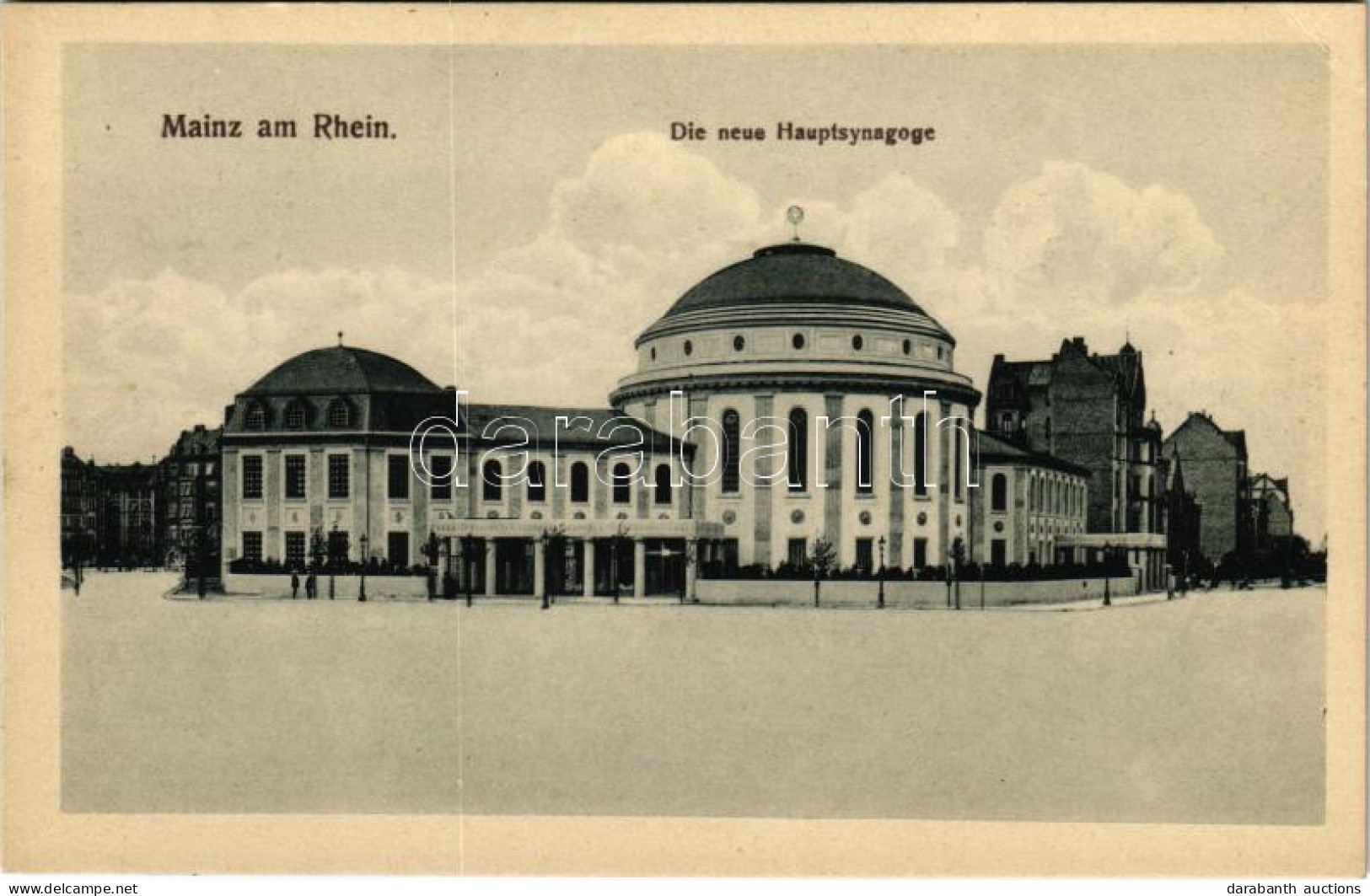 ** T2/T3 Mainz Am Rhein, Die Neue Hauptsynagoge / New Main Synagogue (EK) - Unclassified