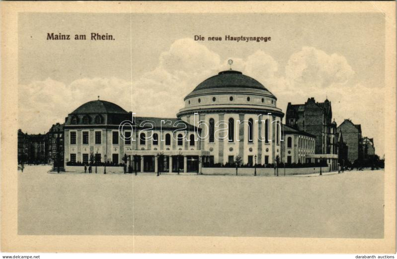 ** T2/T3 Mainz Am Rhein, Die Neue Hauptsynagoge / New Main Synagogue (EK) - Non Classés