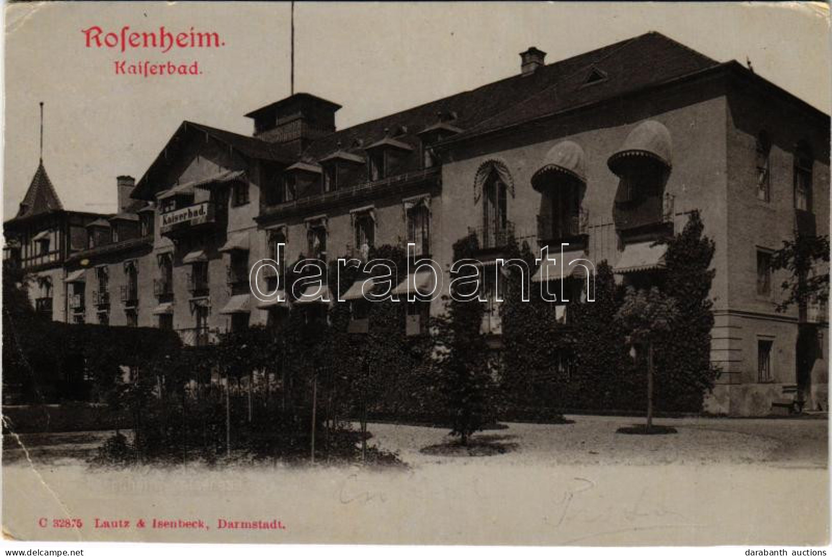 T2/T3 1904 Rosenheim, Kaiserbad / Spa, Bath (EB) - Non Classés