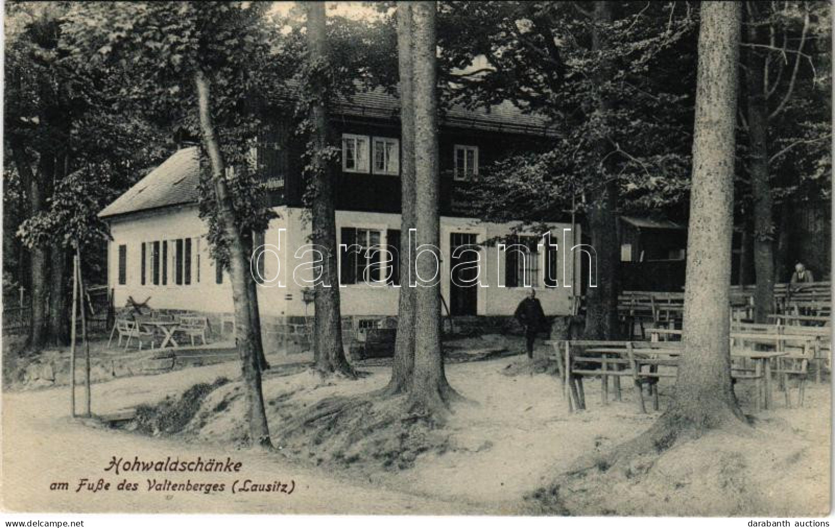 T2 1928 Valtenberg, Hohwaldschänke Am Fuße Des Valtenberges (Lausitz) / Forest Inn - Unclassified