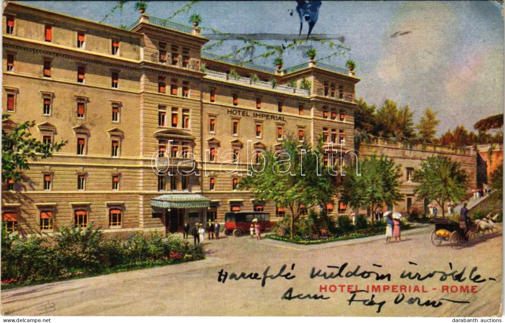 T2/T3 1932 Roma, Rome; Hotel Imperial (EK) - Non Classés