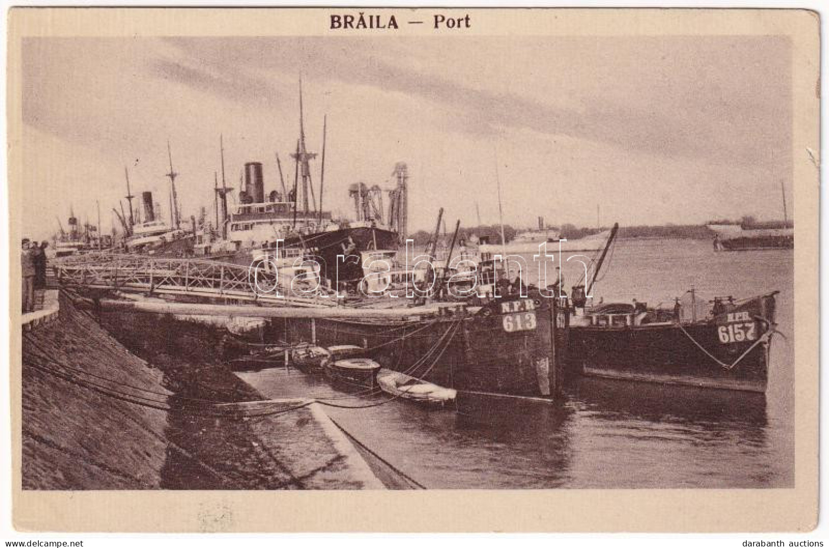 ** T3 Braila, Port, NFR 613 And NFR 6157 Barges (fl) - Sin Clasificación
