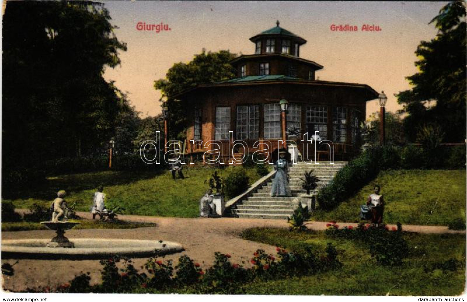 T3 1922 Giurgiu, Gyurgyevó, Gyurgyó; Gradina Alciu / Park (EB) - Non Classés