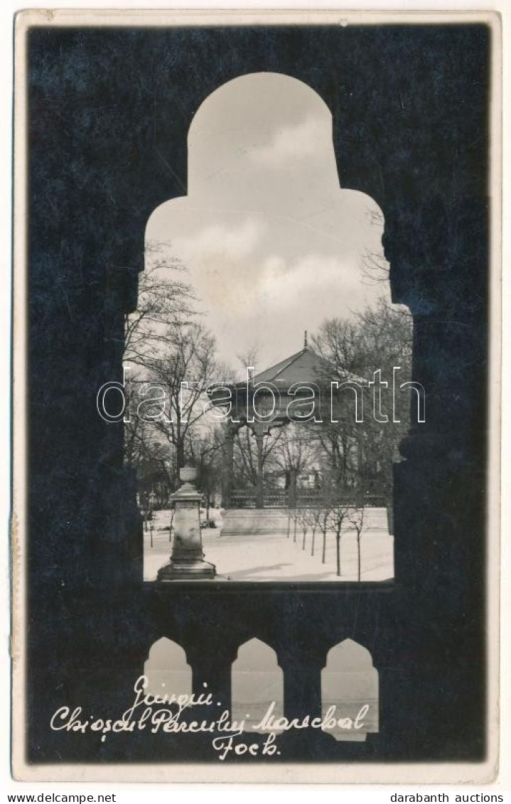 * T2/T3 Giurgiu, Gyurgyevó, Gyurgyó; Chioscul Parcului Marchal Foehn. / Park, Kiosk, Pavilion, Photo - Non Classés