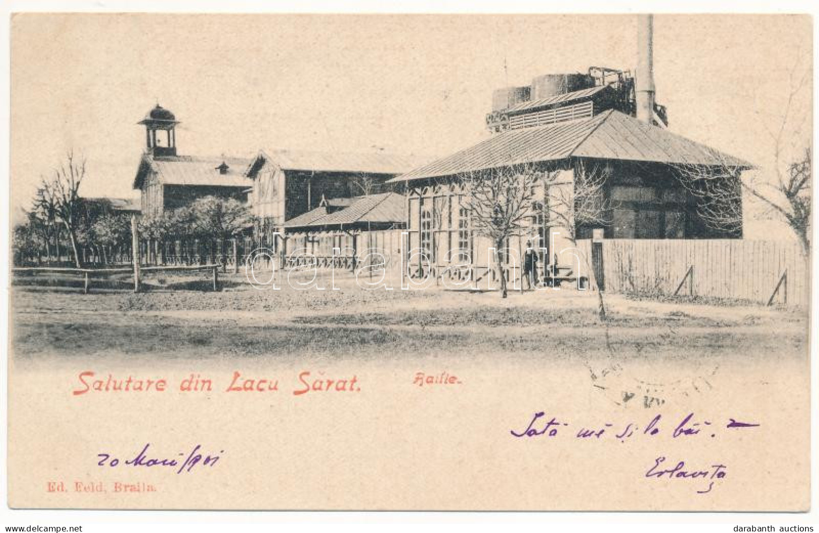 T2 1901 Lacu Sarat (Braila), Baiile / Spa - Non Classés