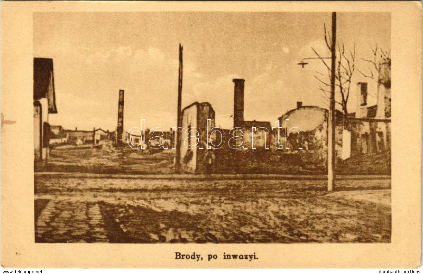 ** T2 Brody, Po Inwazyi / WWI Military, Ruins After The Invasion - Ohne Zuordnung